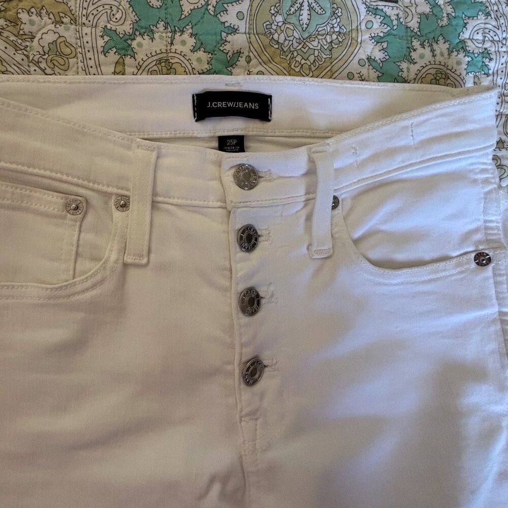 J. Crew Jeans - warm white Size 25P